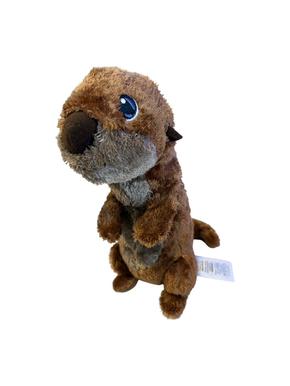 Disney Parks Plush Toy Brown Finding Dory Otter Standing Stuffed Animal 10"